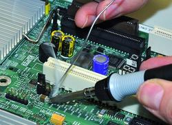 smd soldering،آموزش لحیم کاری قطعات اس ام دی،شکل نحوه لحیم کاری اس ام دی